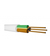 ROLLO 100M MANGUERA (3X1.0MM) BLANCO